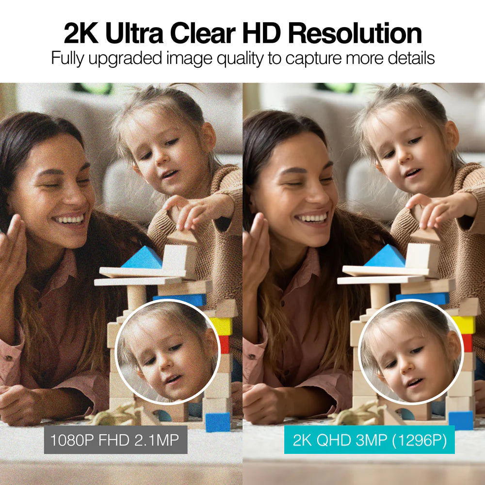 Argom Convoy 40 Smart Wi-Fi Full Motion Indoor 2K QHD Camera