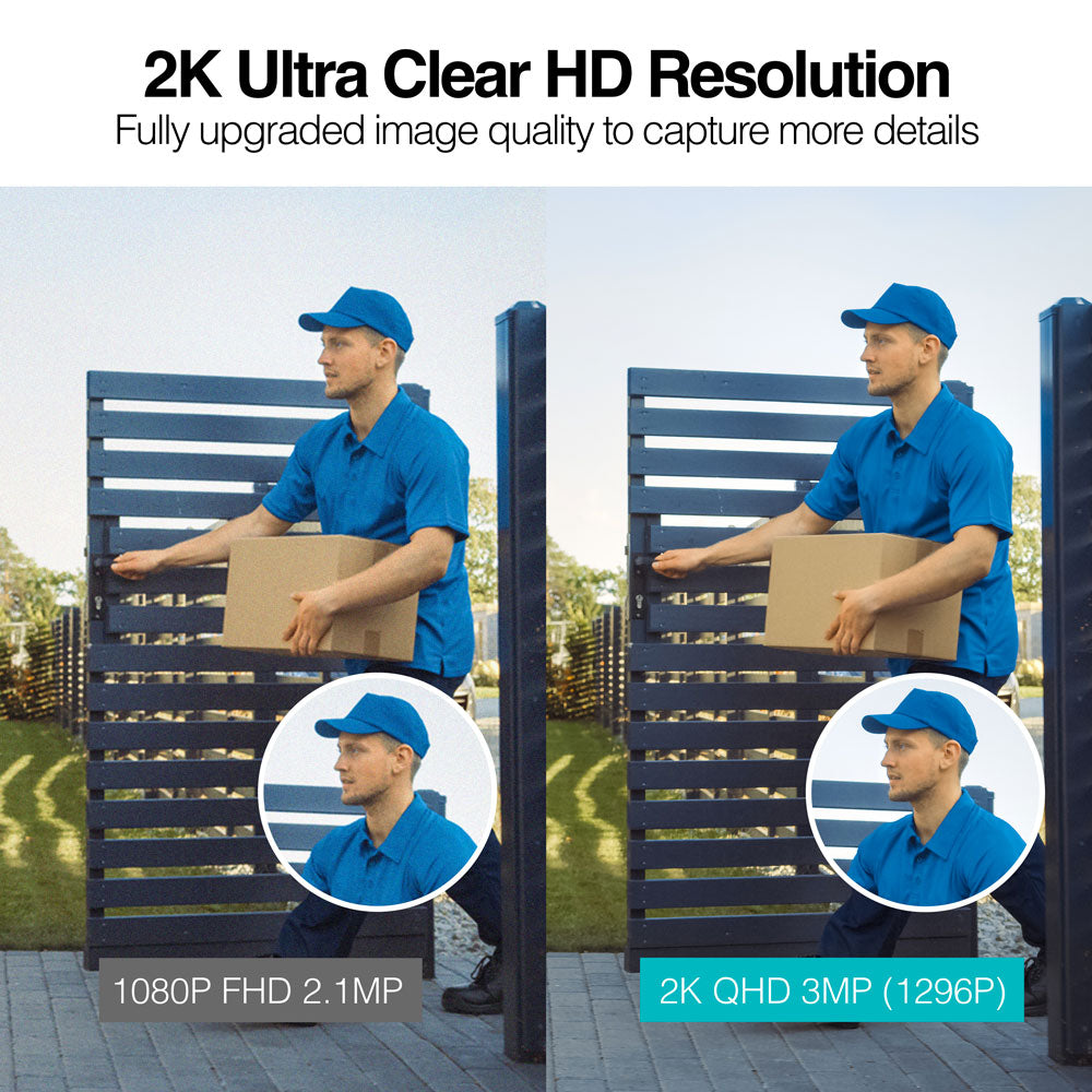 Argom Convoy 70 Smart Wi-Fi Outdoor/Indoor 2K QHD Camera