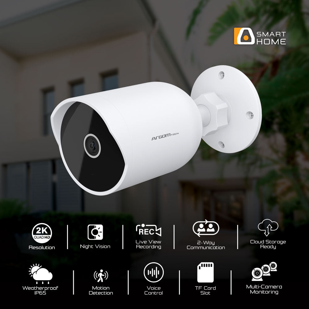 Argom Convoy 70 Smart Wi-Fi Outdoor/Indoor 2K QHD Camera