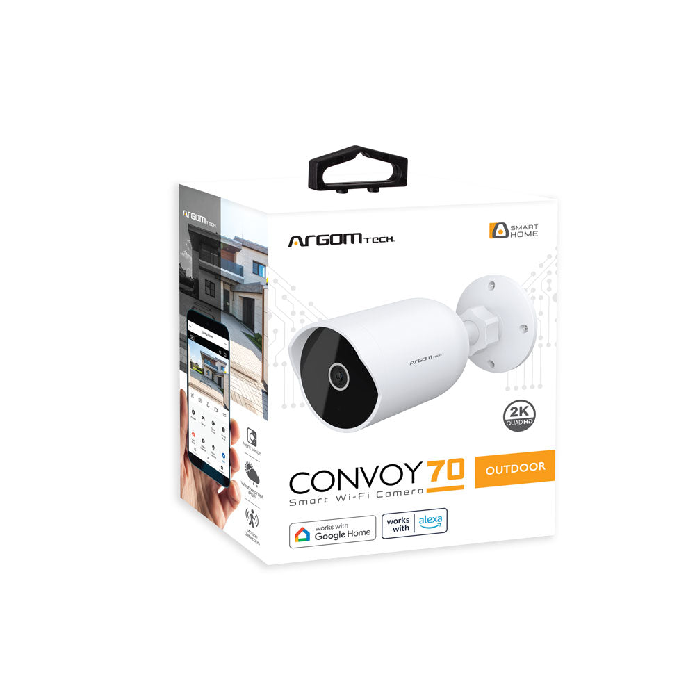 Argom Convoy 70 Smart Wi-Fi Outdoor/Indoor 2K QHD Camera