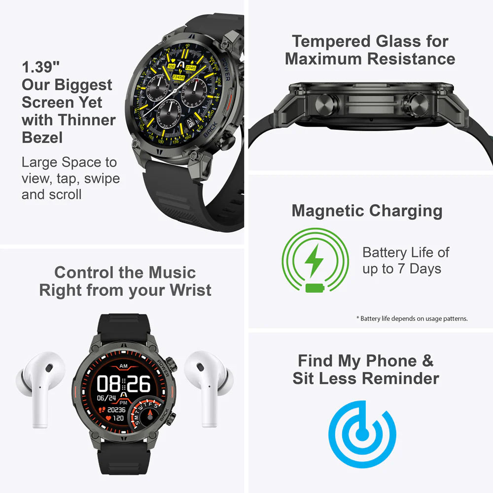 ArgomTech SKEIWATCH C70 SmartWatch Blue