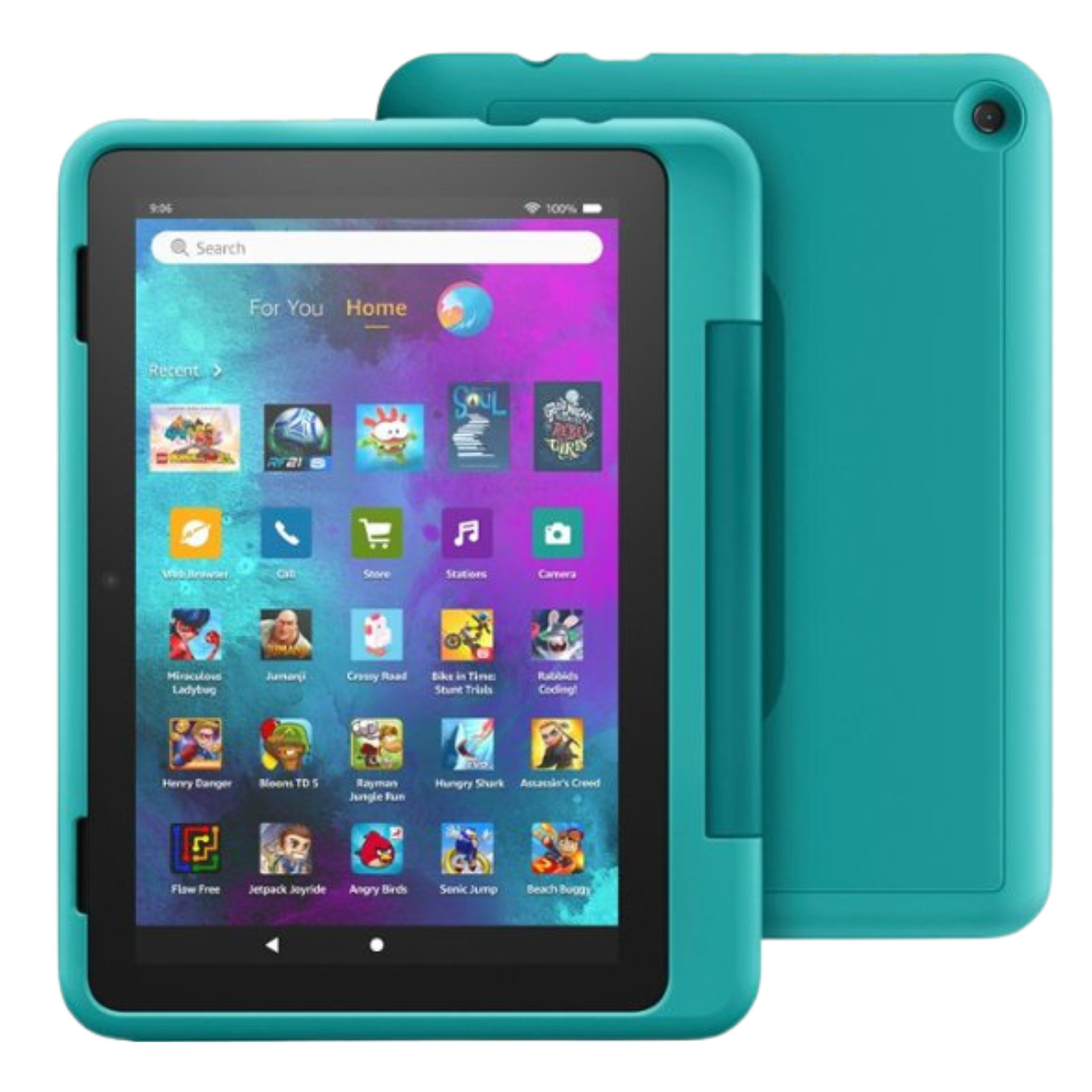 Amazon Fire HD 8 Kids - 8" HD Tablet - Hello Teal