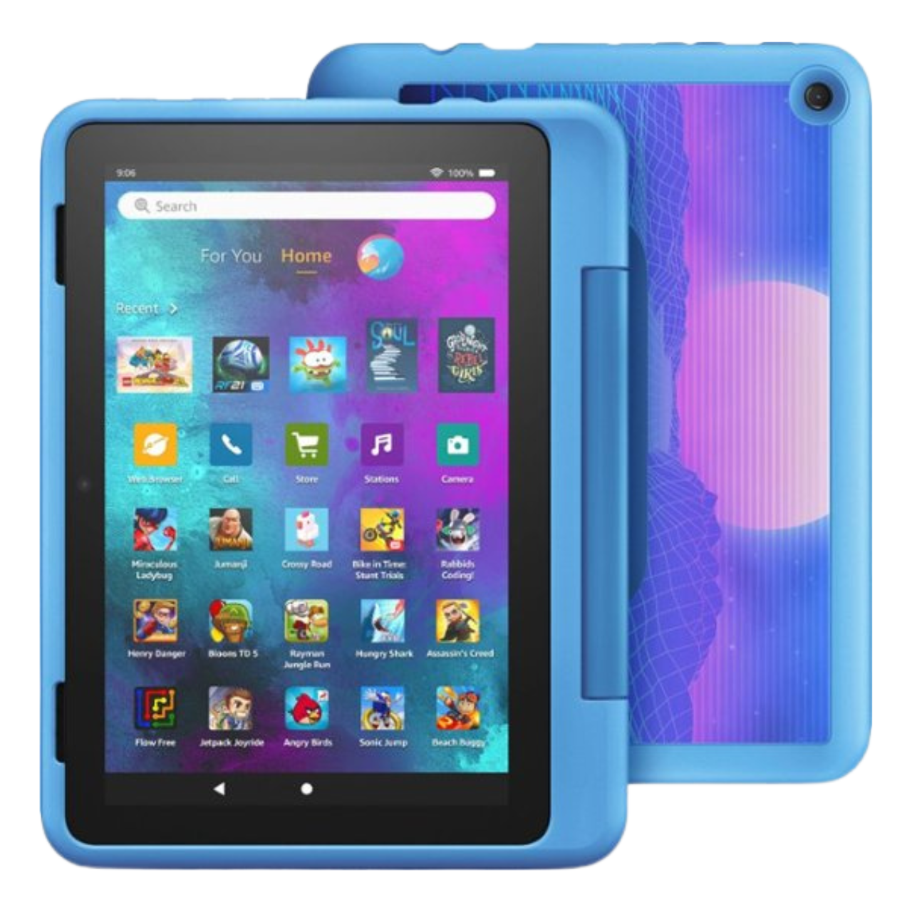 Amazon Fire HD 8 Kids - 8" HD Tablet - Cyber Blue