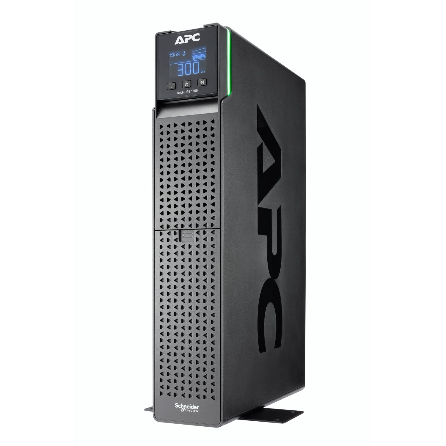 APC 1500VA, 120V, AVR, LCD, 8 NEMA 5-15R,2U Tower Rack convertible Back-UPS Pro