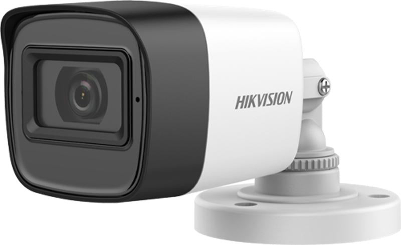 Hikvision DS-2CE16H0T-ITPFS(2.8mm) 5 MP Audio Fixed Mini Bullet Camera