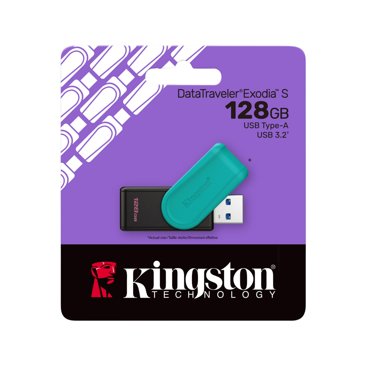 Kingston 128GB DataTraveler Exodia S USB Flash Drive