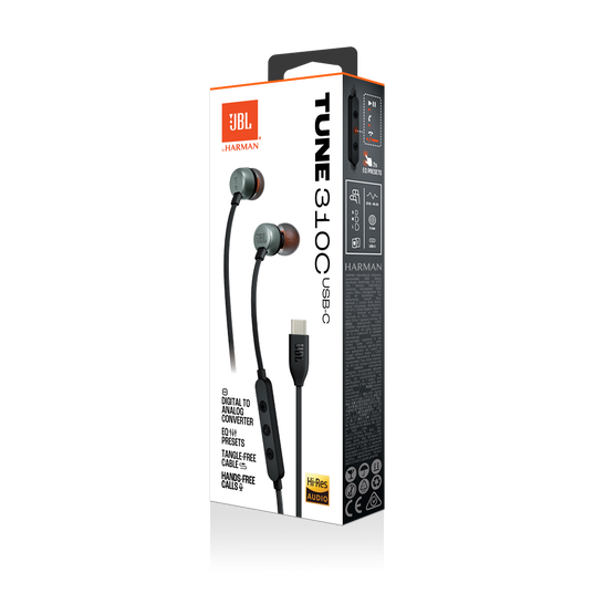JBL Tune 310C Wired In-Ear USB-C Earphone