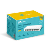 TP-Link 8-Port 10/100Mbps LiteWave Unmanaged Desktop Network Switch (LS1008)