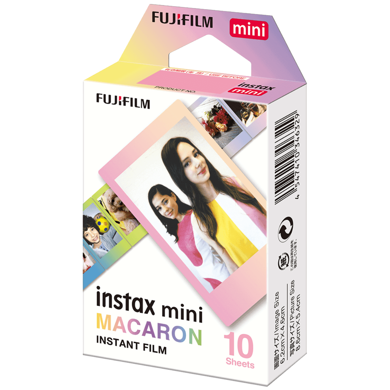 Fujifilm instax Mini Instant Film Pack (Macaron), 10 photos