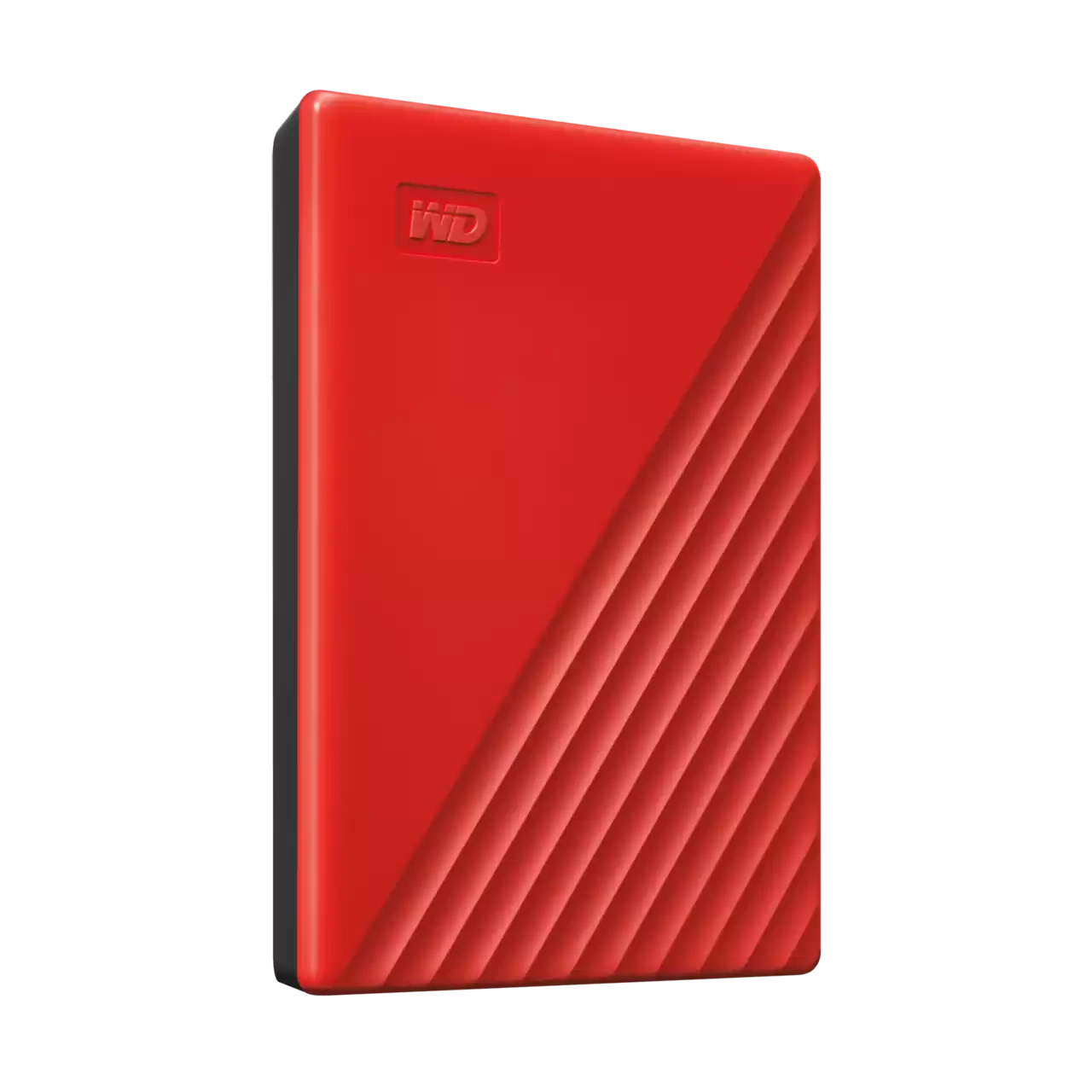 Western Digital 2TB My Passport Portable External Hard Drive (Red)