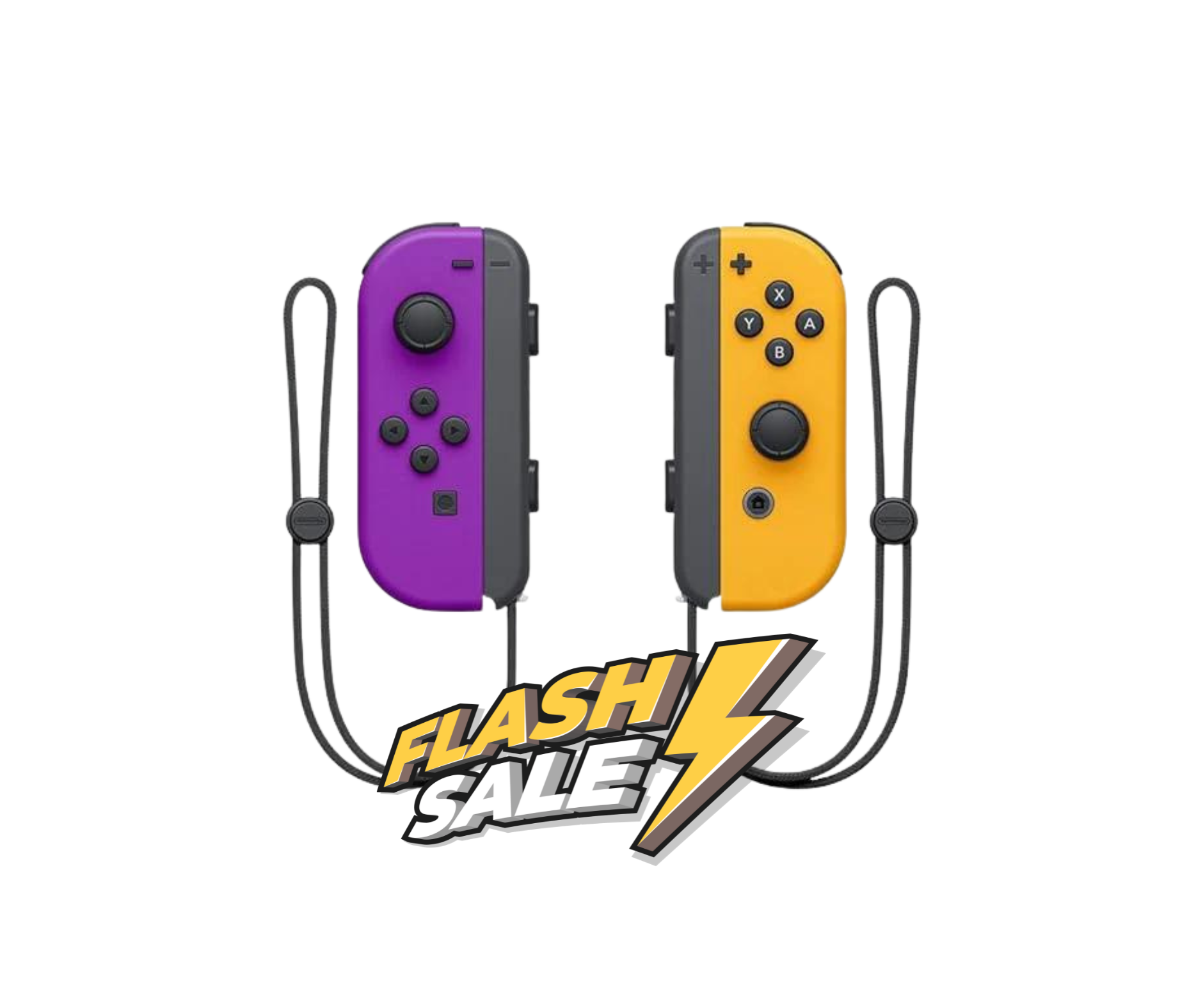 Nintendo Purple/Orange Joy-Con Controller