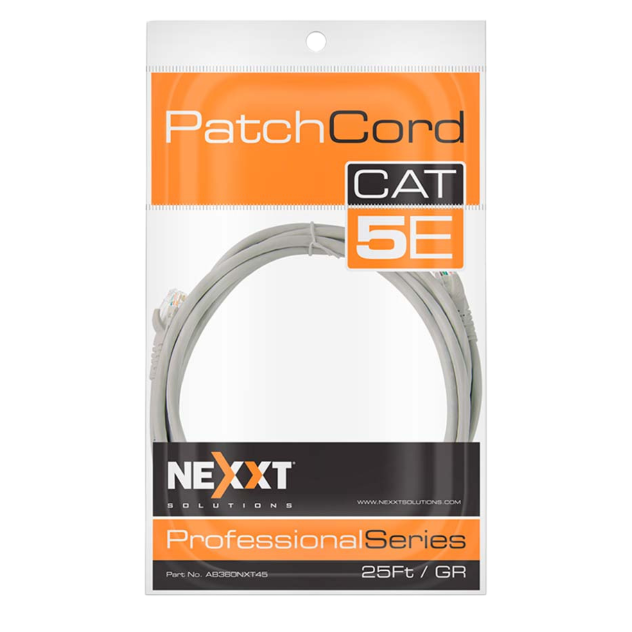 Nexxt 25ft Cat5e Patch Cord (AB360NXT45)