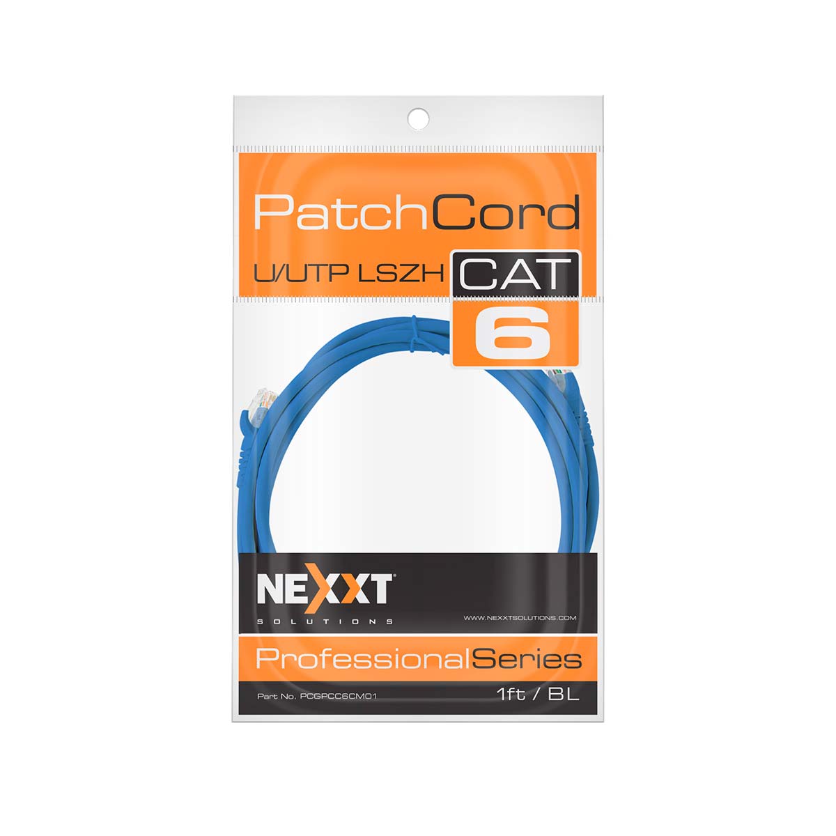Nexxt 1ft Cat6 Patch Cord