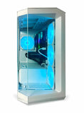 NSX Pano White Gaming PC (AMD Ryzen 7 5800X 3.8 GHz, NVIDIA RTX 4070, 1TB NVME SSD, 16GB DDR4 RAM 360, 750W PSU Gold, Wi-Fi, Bluetooth, Windows 11 64-bit