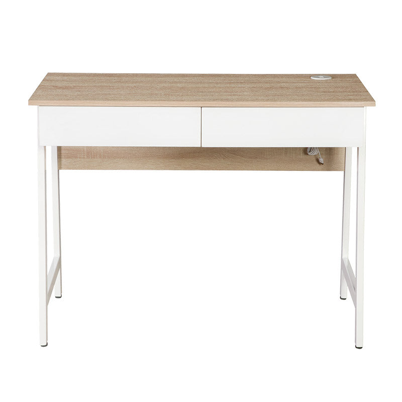 Single Level Computer Desk with Drawers and USB Ports (XTF-CD206)