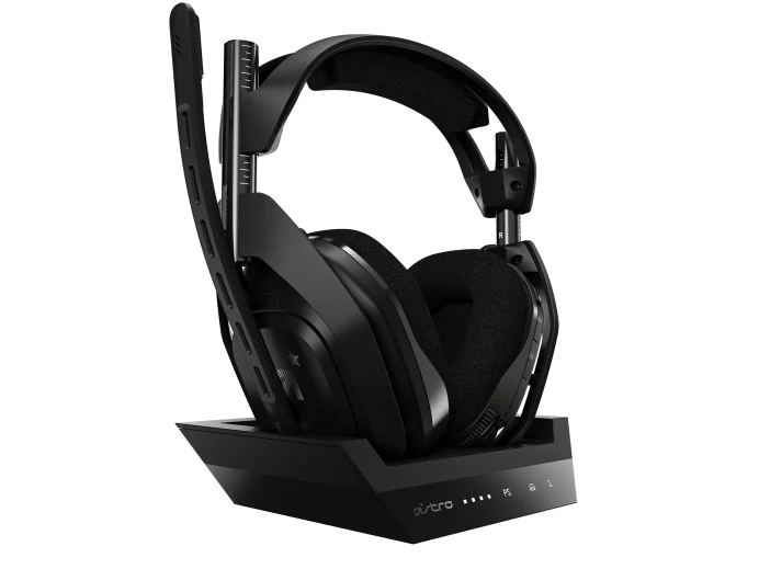 ASTRO Gaming A50 Wireless Headset + Base Station Gen 4 - Compatible With PS5, PS4, XBox, PC, Mac - Black/Silver