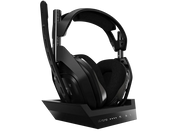 ASTRO Gaming A50 Wireless Headset + Base Station Gen 4 - Compatible With PS5, PS4, XBox, PC, Mac - Black/Silver