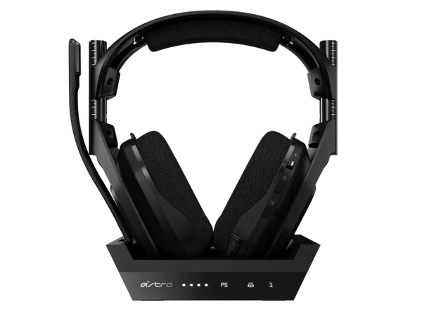 A50 Wireless Astro Gaming Headset with Base Station authentic in Black for PS5,4