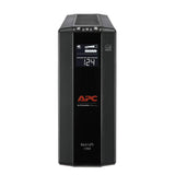 APC 1350, Compact Tower, 120V, AVR, LCD, 10 NEMA outlets (5 surge) Back-UPS