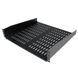 StarTech.com 2U Server Rack Shelf Universal Vented Rack Mount Cantilever Tray (CABSHELFV)