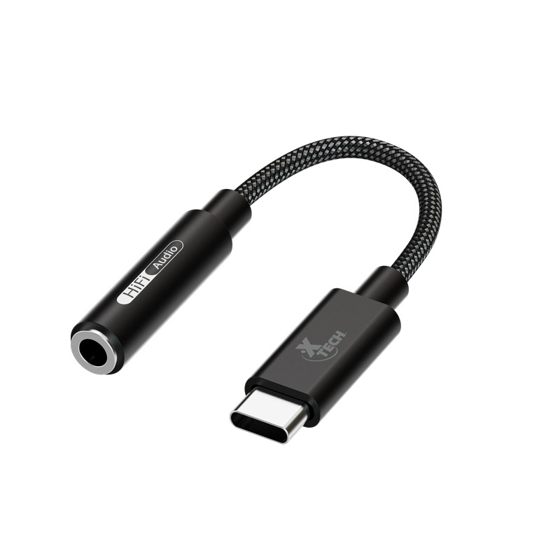 Xtech USB-C male to 3.5mm Female Headphone Jack Adapter (XTC-509)