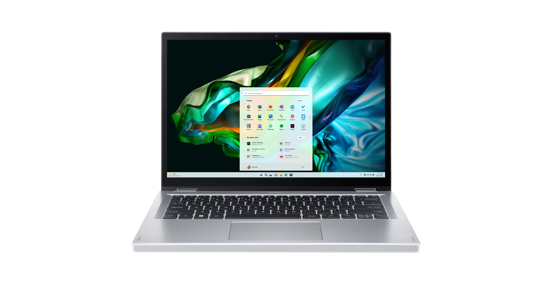 Acer Inspire 3 Spin 14" Laptop, Intel Core i3, 8GB RAM, 256GB SSD, Windows 11 Home