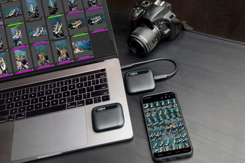 Crucial X6 Portable SSD - USB 3.2 (USB-C)