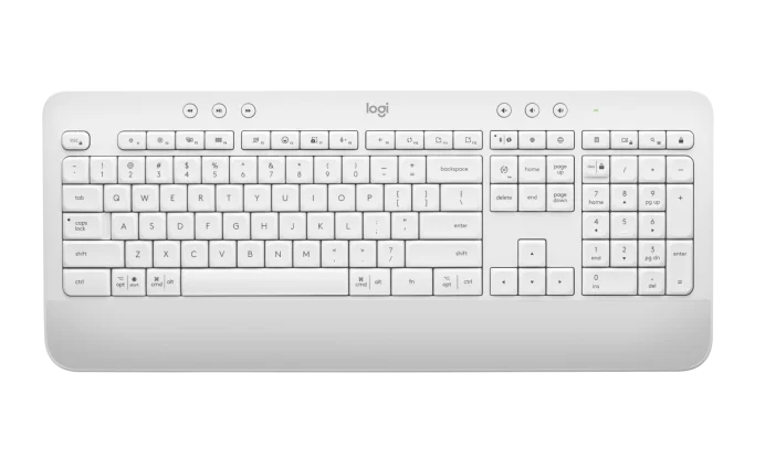 Logitech Signature K650 Wireless/Bluetooth Keyboard (Off White)