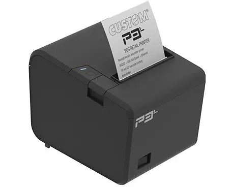 Custom America P3L Thermal Receipt Printer (USB/Serial/Ethernet)