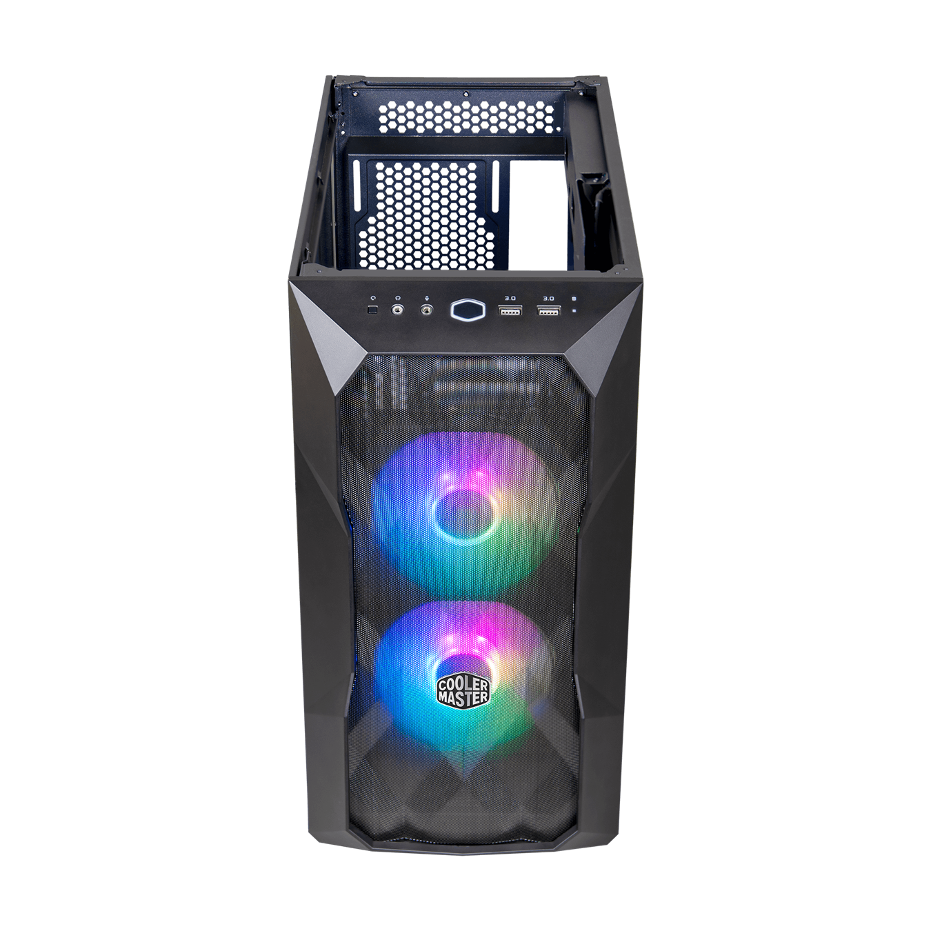 CoolerMaster TD300 Mesh PC Case - Black Edition