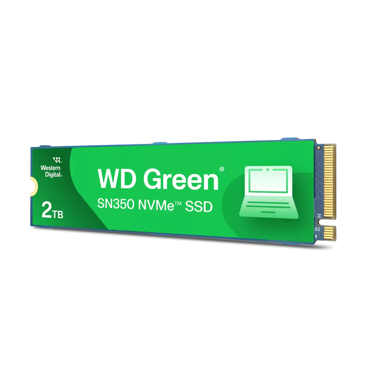 Western Digital Green SN350 2TB NVMe M.2 Solid State Drive (WDS200T3G0C)