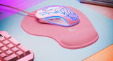 Xtech XTA-530 Skadi Pink Gaming Gel Mouse Pad