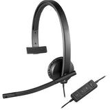 Logitech USB H570e Corded Single-Ear Headset