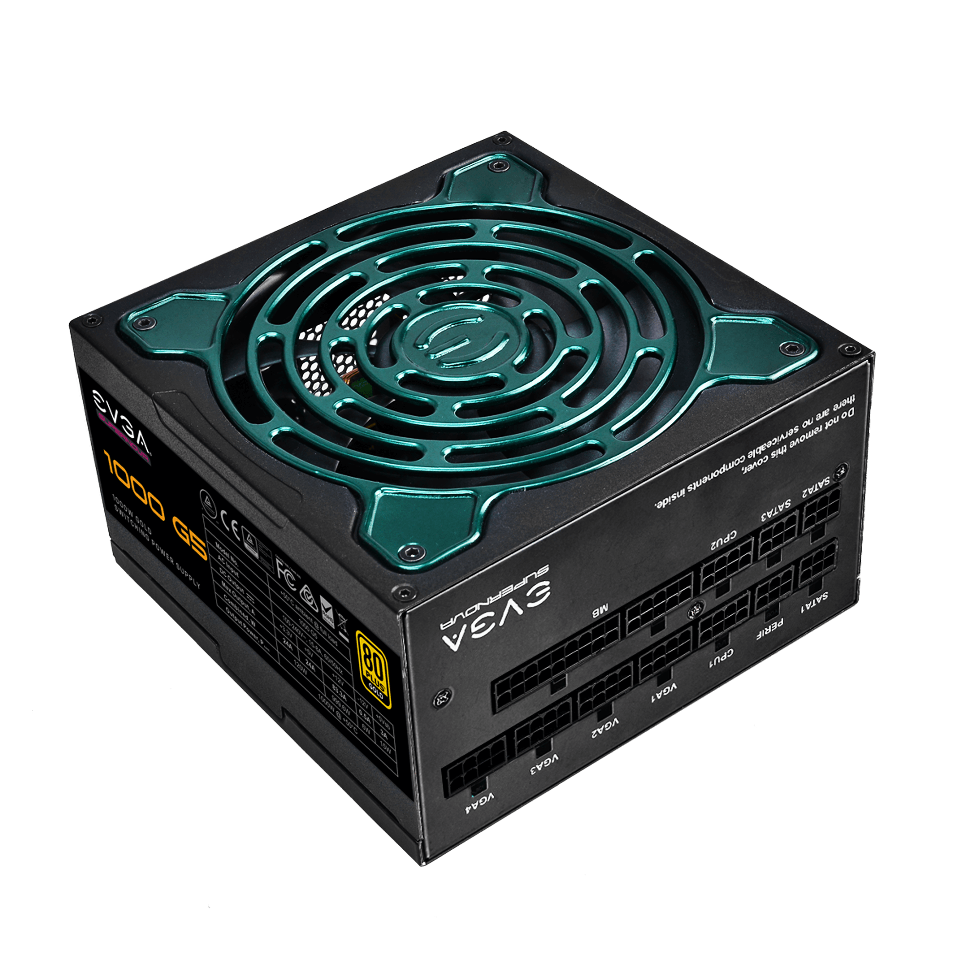 EVGA SuperNOVA 1000 G5, 80 Plus Gold 1000W Power Supply