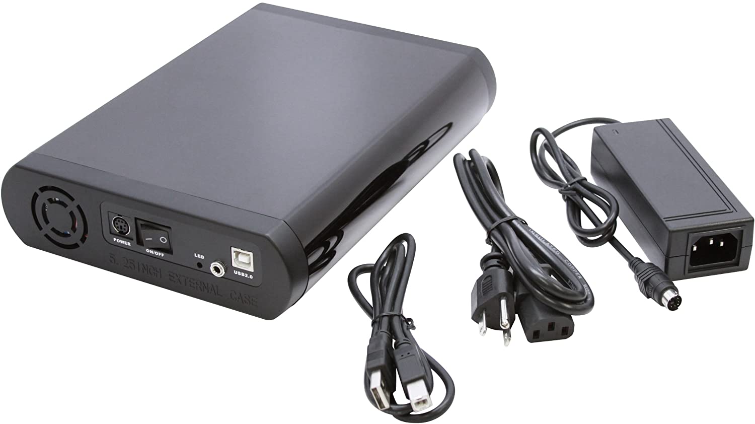 Sabrent 3.5"/5.25" IDE/BLACK TO USB HARD DRIVE ENCLOSURE
