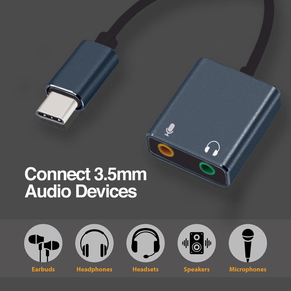 Argom Type-C to Stereo Output Adapter (ARG-CB-0066)
