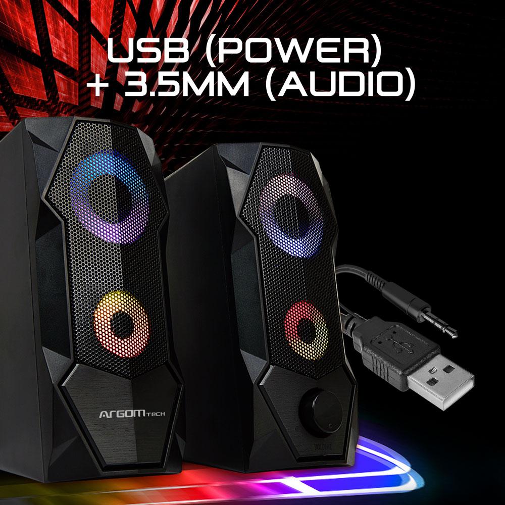 Argom Combat Gaming Multimedia Speakers