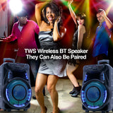 Argom SounBash 90 BT Trolley Speaker with LED lights & Stand