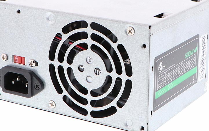 Xtech 500W Power Supply with 2 SATA connectors
