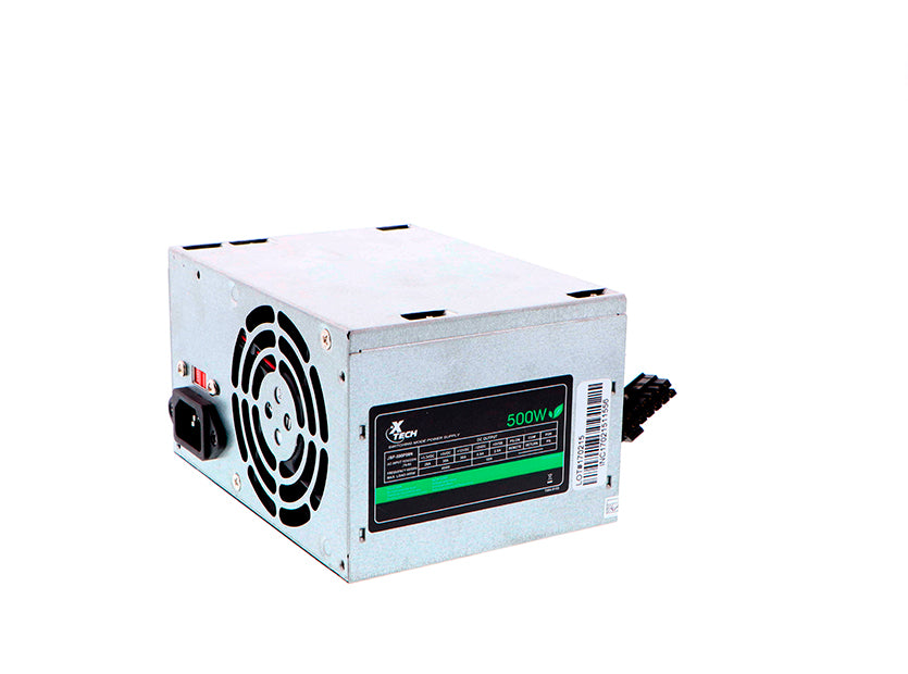 Xtech 500W Power Supply with 2 SATA connectors