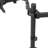 KlipXtreme 13"-32" Dual Monitor Mount with Clamp