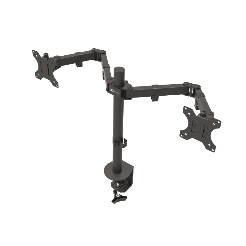 KlipXtreme 13"-32" Dual Monitor Mount with Clamp