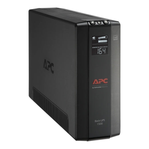 APC Back UPS Pro BX1500M, Compact Tower, 1500VA, AVR, LCD, 120V