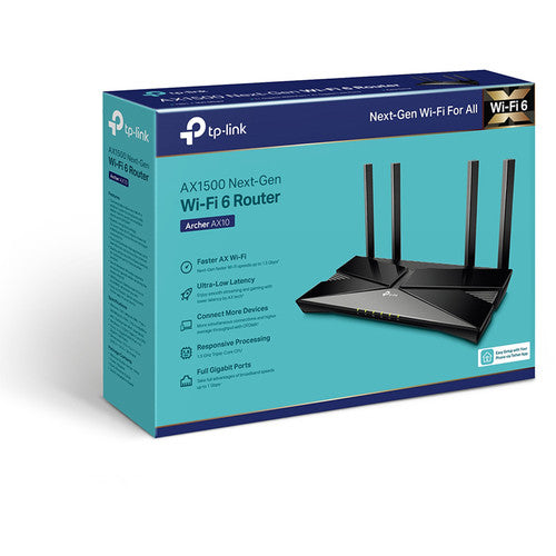 TP-Link Archer AX10 AX1500 Wireless Dual-Band Gigabit Router