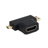 Xtech Micro and Mini HDMI (M) to HDMI (F) Adapter (XTC-333)