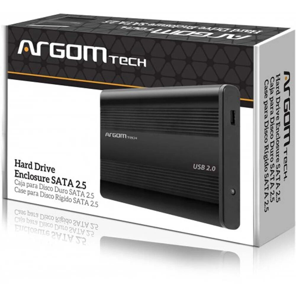 Argom 2.5" SATA USB 2.0 Hard Drive Enclosure