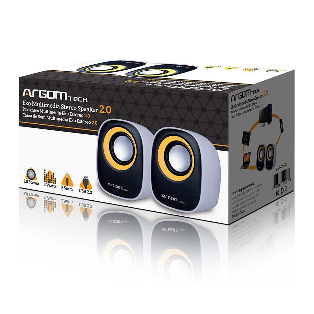 Argom Eko Multimedia Stereo Speakers 2.0