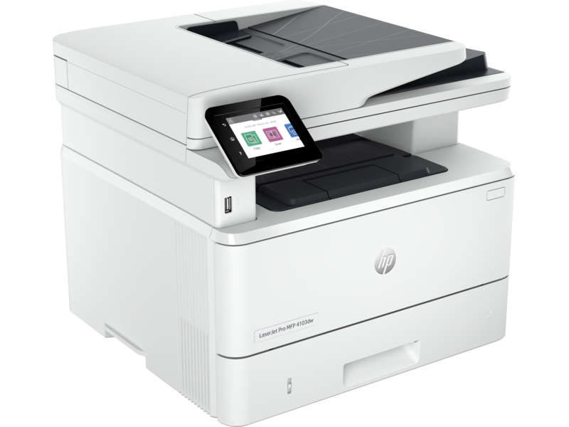 HP Monochrome LaserJet Pro MFP 4103dw Printer