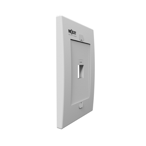 Nexxt Wall Plate, 1 Port