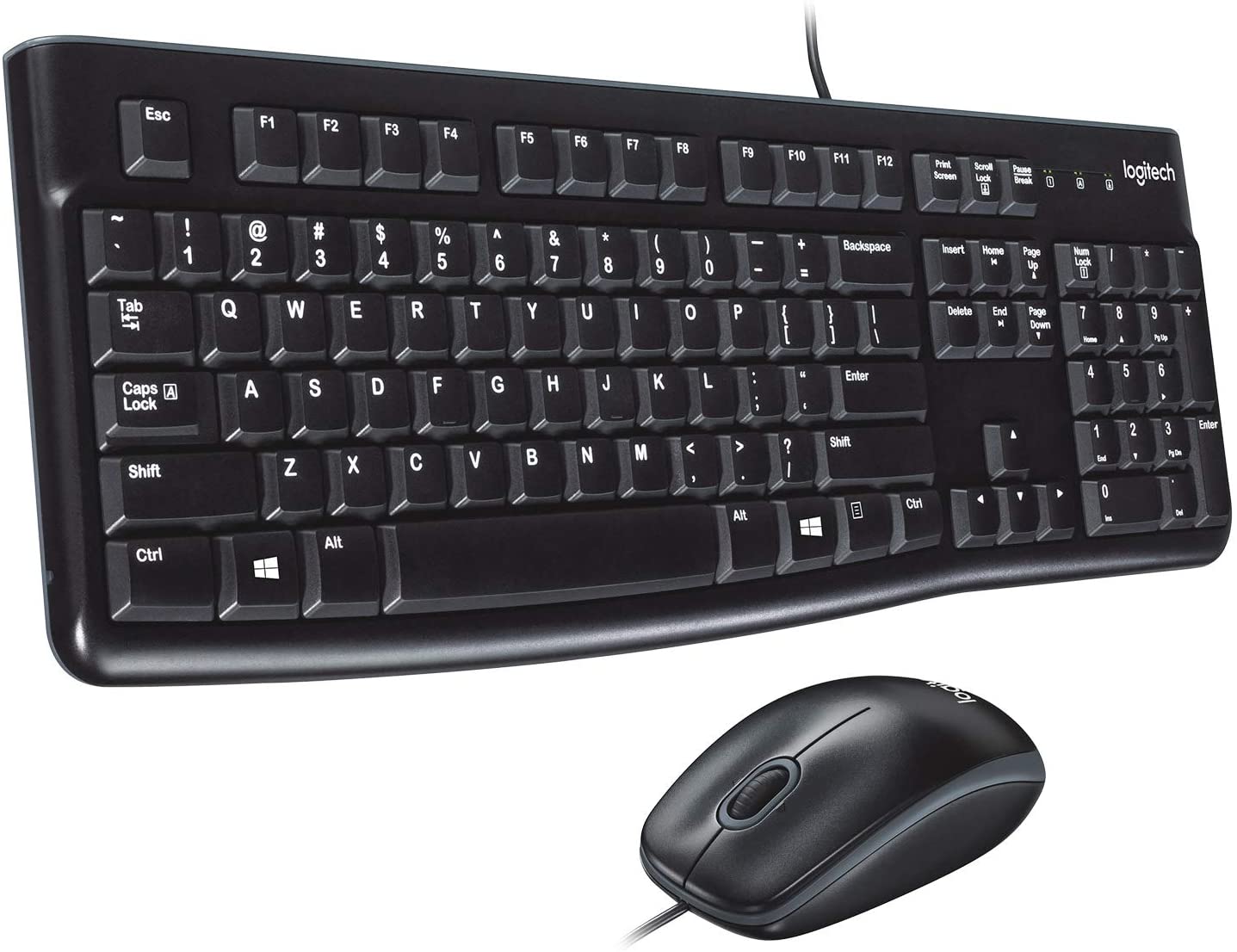 Logitech MK120 Wired Keyboard & Mouse Combo